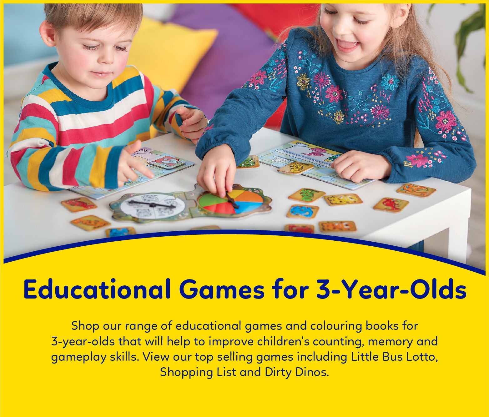 Educational Games for 3 Year Olds | Orchard Toys