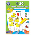 1-20 Sticker Colouring Book